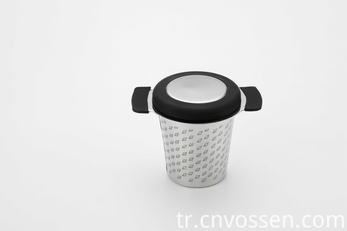 Aşındırma Fincan Şekli Çay Demlik Etching Cup Shape Tea Infuser